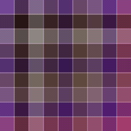 Diamond Purple Squares