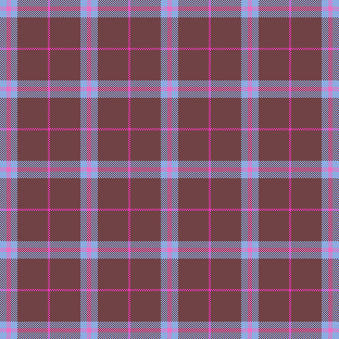 Коричневый с розовым