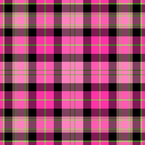 pink black green