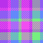 Neon plaid