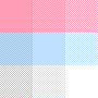 pINK & blue