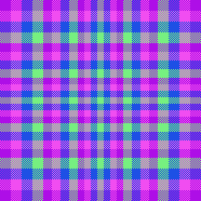 Second neon plaid