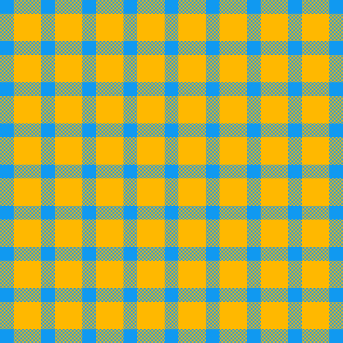 blue yellow