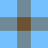 蓝棕格子