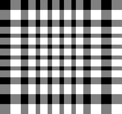 MB 6月ギンガムチェック　白黒