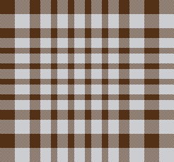 MB 6月ギンガムチェック　ライトグレー×チャ