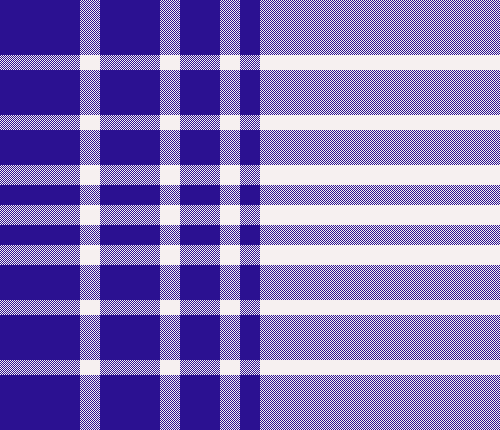 Plan de tissage Bleu 3