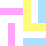 pink yellow blue