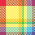 Rainbow Plaid