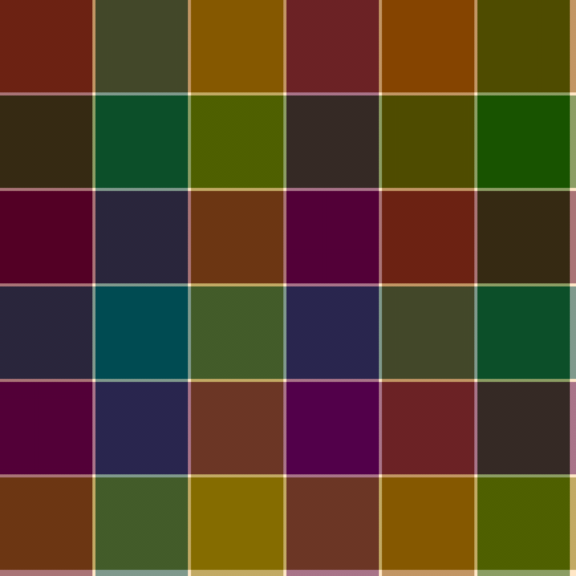 random rainbow windowpane