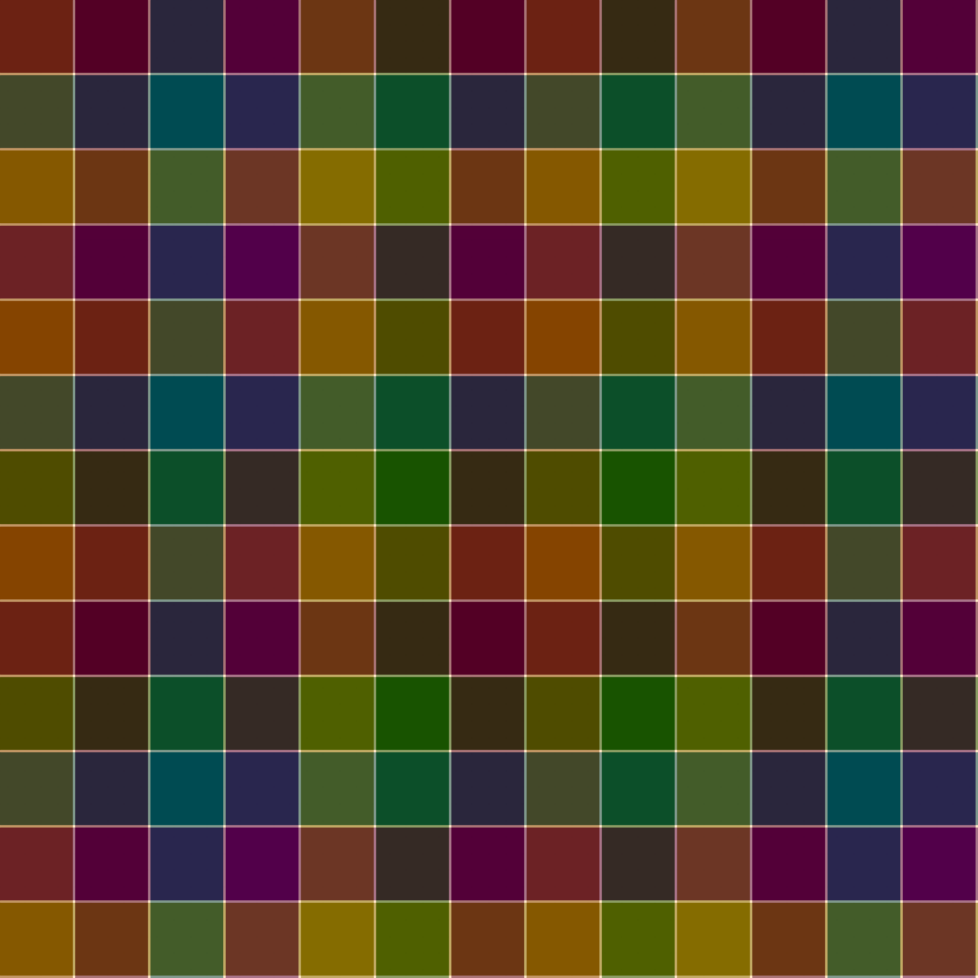 random rainbow windowpane double