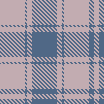Lavender Mist Moonlight Blue Plaid