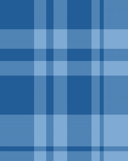 BLUE GOLF PLAID