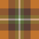 ORANGE PLAID