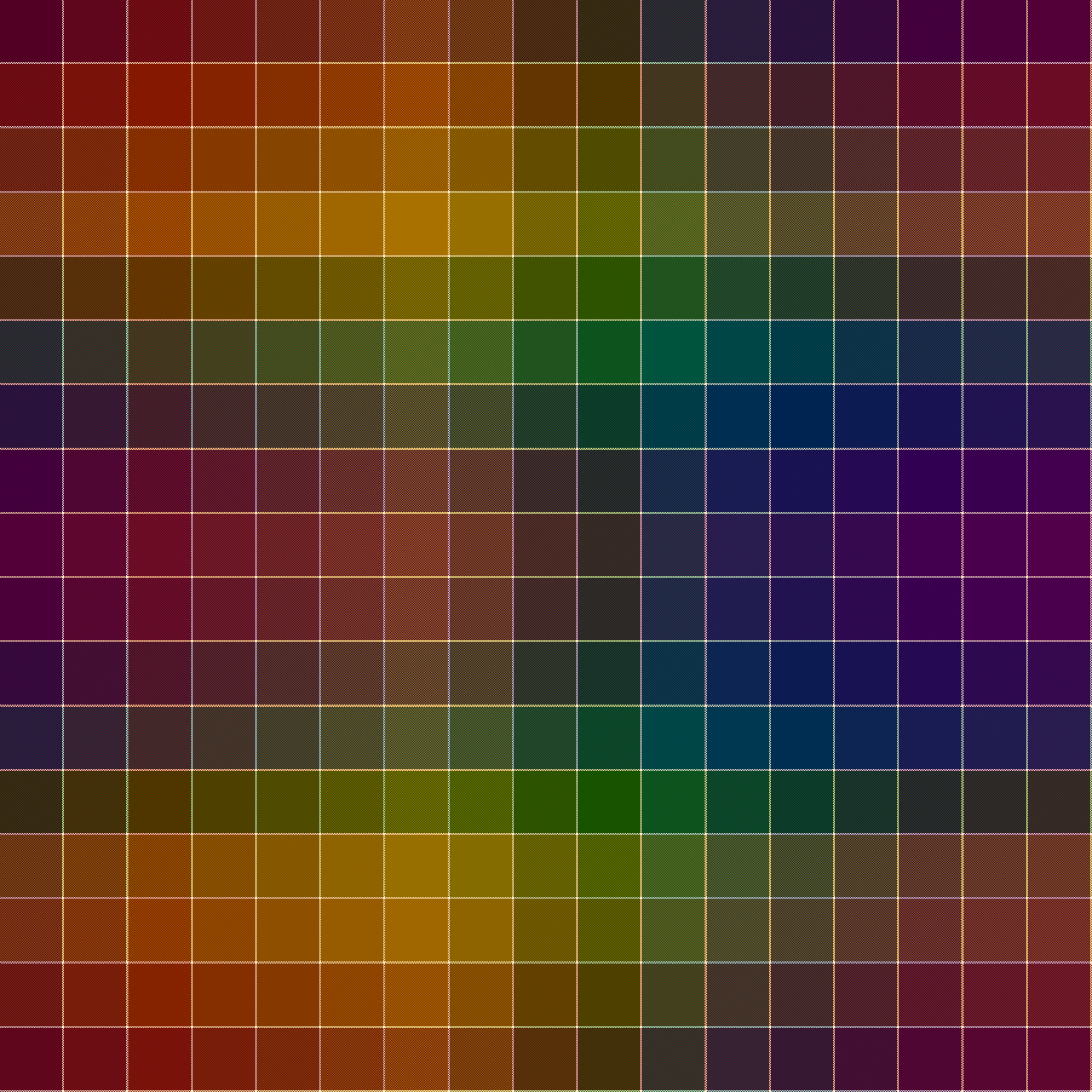 random rainbow windowpane double