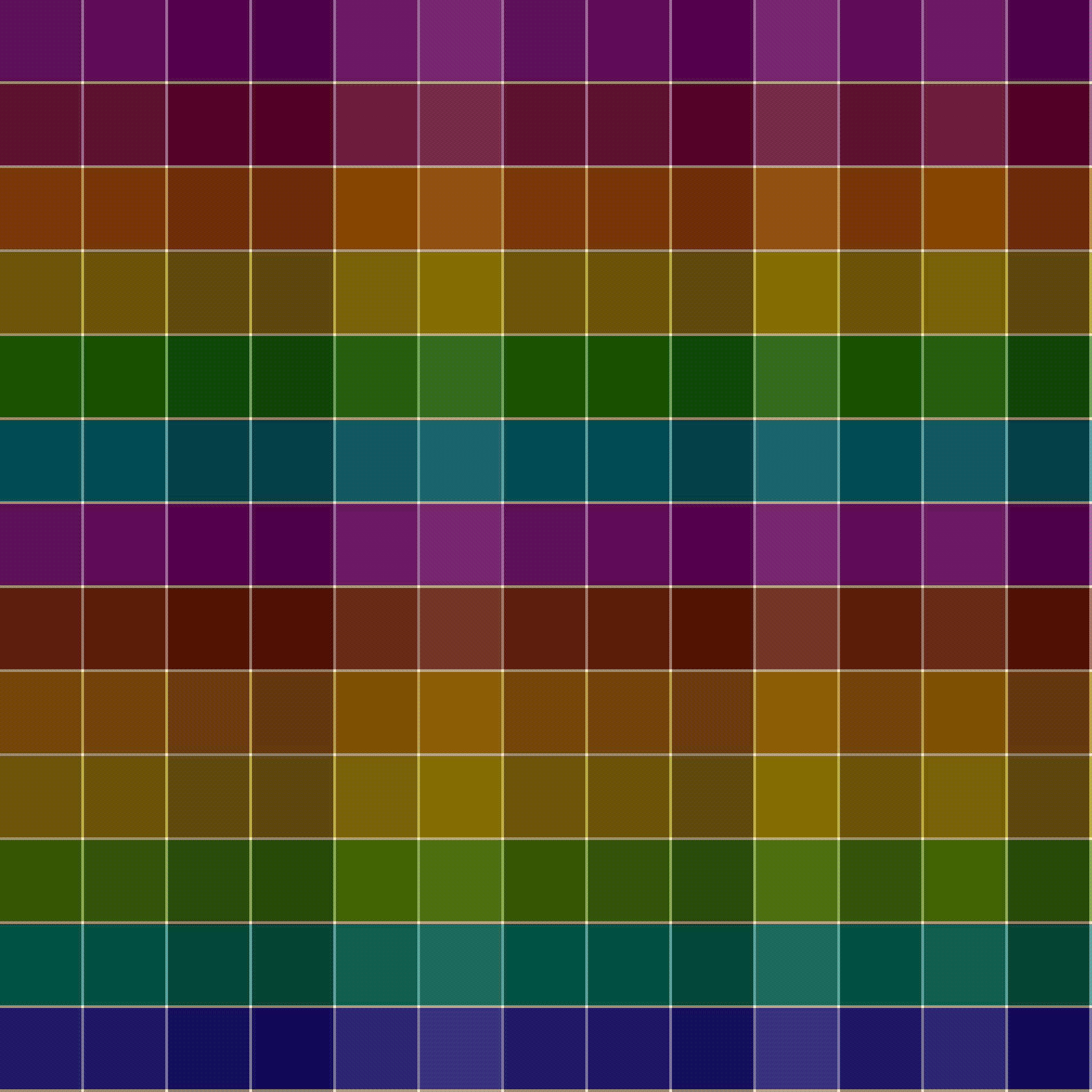 rainbow plaid