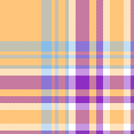 sunset plaid