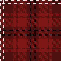 red and brown plaid