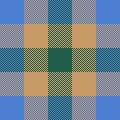 greeny, blue + brown