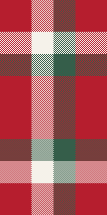 plaid - red green white 3
