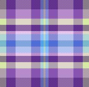 purple and blue