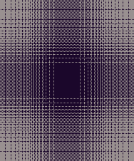 black plaid