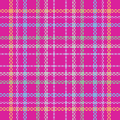 Eggplant plaid