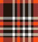 orange white and brown