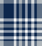 blue silver and white