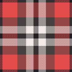 red white black