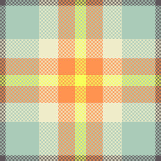 Teal Beige Tangerine Yellow Gray 4 jul 2