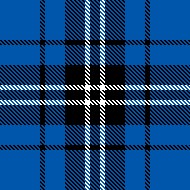 Dark Blue Plaid B1