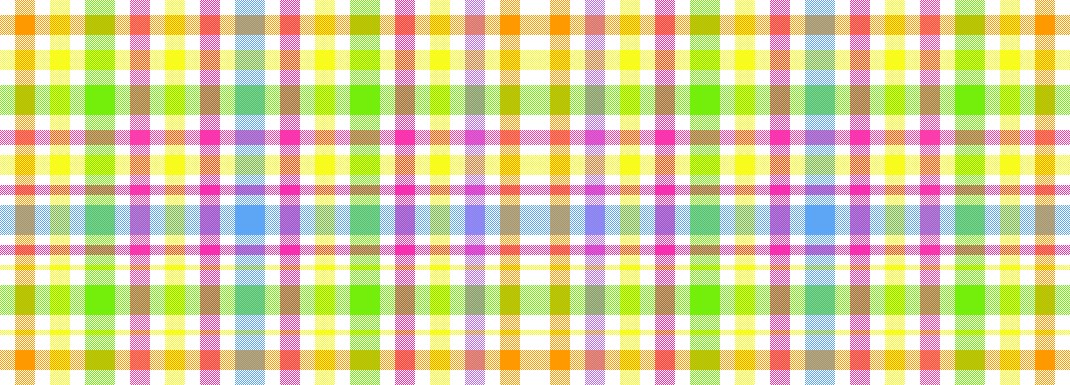 rainbow plaid white
