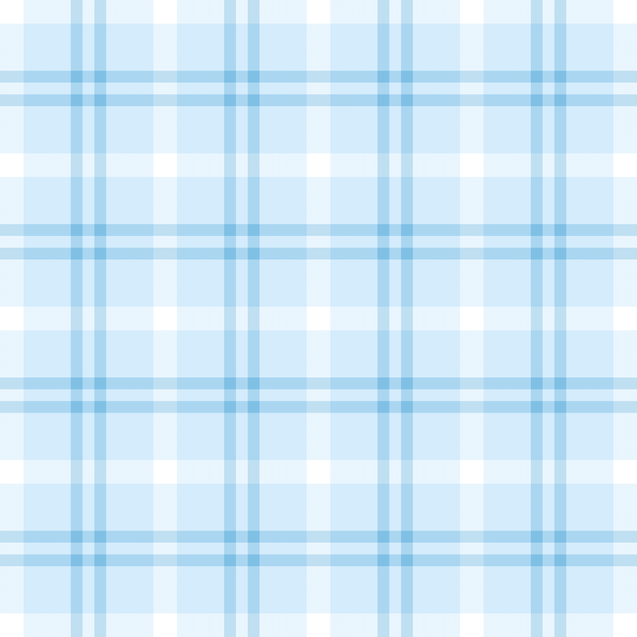 Light Blue Plaid A3