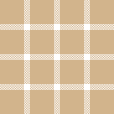 Tan & White Big Checks