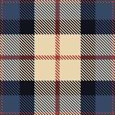 Hobbly Lobby Blue and White Tartan #1
