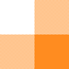 Yocheved Orange Gingham
