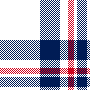 blue red