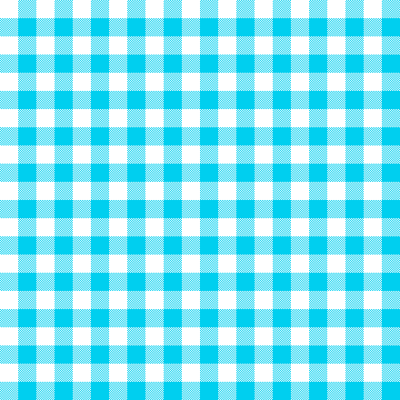 Aqua gingham