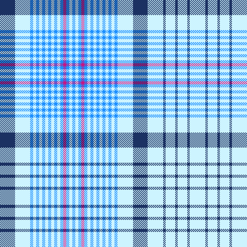 blue detailed check