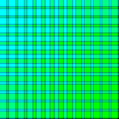 Aqua Lime Teal Black